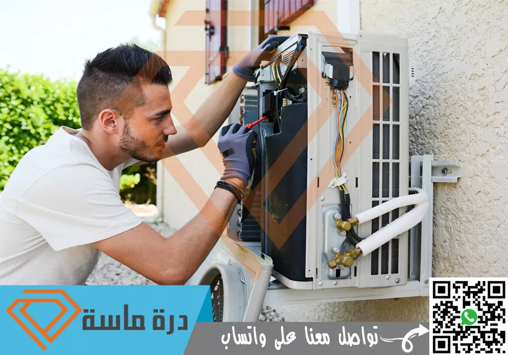 شركة غسيل مكيفات باحد رفيدة | 0593428144 | تنظيف وصيانة 71 Installing air conditioners in Khamis Mushait 02