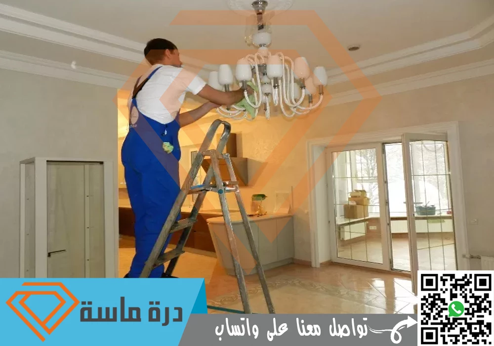 شركة تنظيف فرشات بخميس مشيط 🛏 | 0593428144 | تعقيم بالبخار 47 Chandelier cleaning in abha