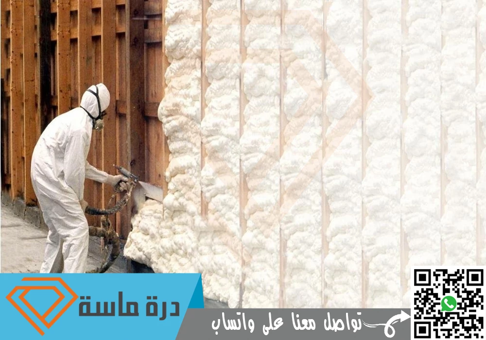 شركة عزل فوم بابها 👷🏻♂️ | 0593428144 | بولي يوريثان 97 Foam insulation company in Abha 3