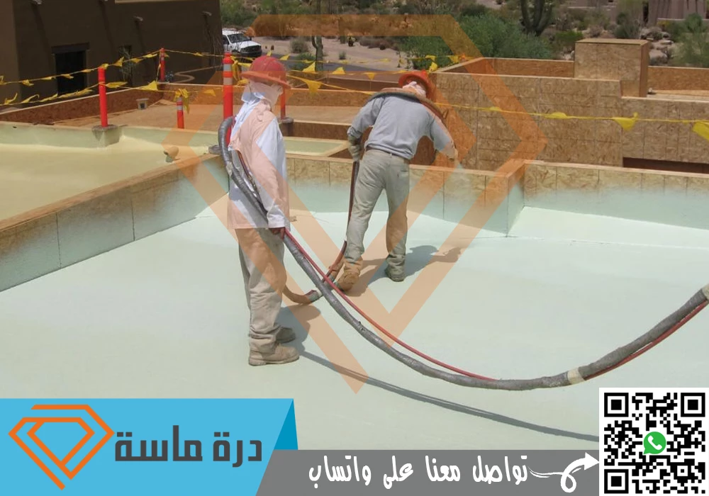 شركة عزل فوم بابها 👷🏻♂️ | 0593428144 | بولي يوريثان 93 Foam insulation company